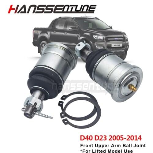HANSSENTUNE 4WD Suspension Extended Upper Ball Joint 25mm For Pathfinder/ Navara D40 D23 NP300 2005-2019