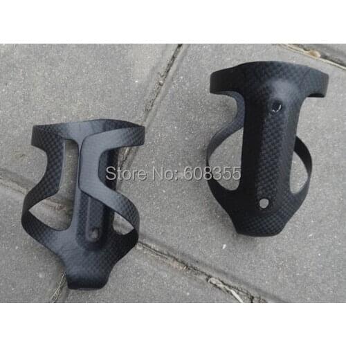 Full Carbon Matt MTB Mountain Road Cyclocross TT Bike water Bottle cage bicycle Holder for all Cycling - 2 Pcs ( 013 )