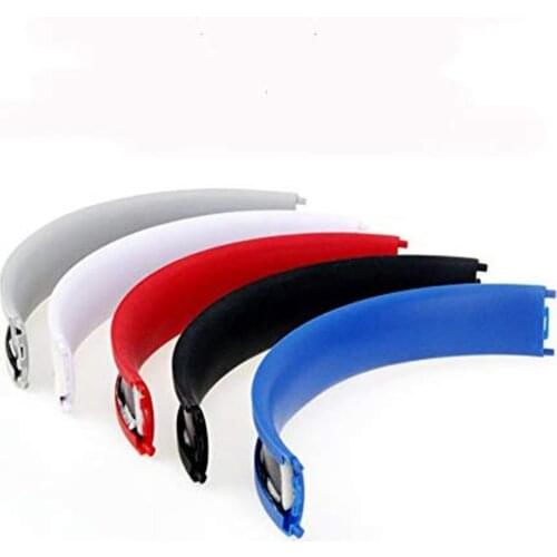 XRHYY Replacement Top Headband Cushion Pad Repair Parts For Beats by Dr.Dre Studio 2.0 Wired Wireless Headphones-Black / Red