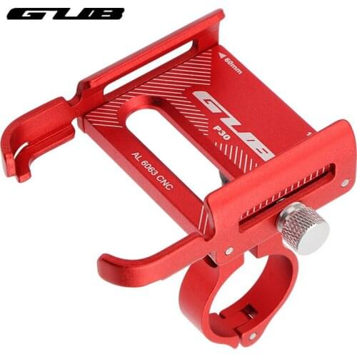 GUB Aluminum Alloy Bicycle Phone Holder Anti-shake Anti-fall Road Bike Mobile Phone Holder Applicable Phone Width 60-100mm