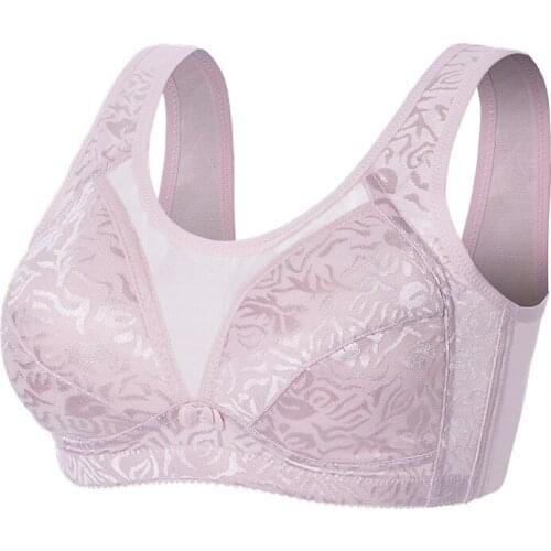 Women Bras Thin No Steel Ring No Sponge Gather Breathable Anti-Glare Ladies Bras 2021 New Fashion Casual Comfy Female Underwear