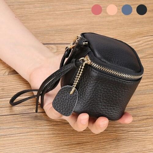 Ladies Wallet Fashion Large Capacity Cosmetic Bag Leather Ladies Mini Hand Coin Purse Multifunctional Cosmetic Storage Box