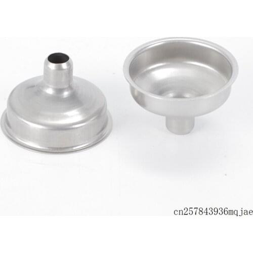 1000 Pcs Stainless Steel Flask Funnel Flagon Filling Hip Flask Small Funnel for Narrow-Mouth Bottles