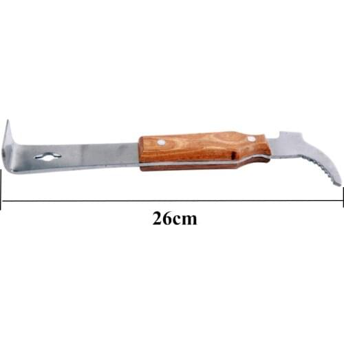 2pcs Beekeeper Uncapping Fork Scraper Scratcher Take Collect Honey Knife Extractor Frame Beekeeping Supplies Honig Apicultor