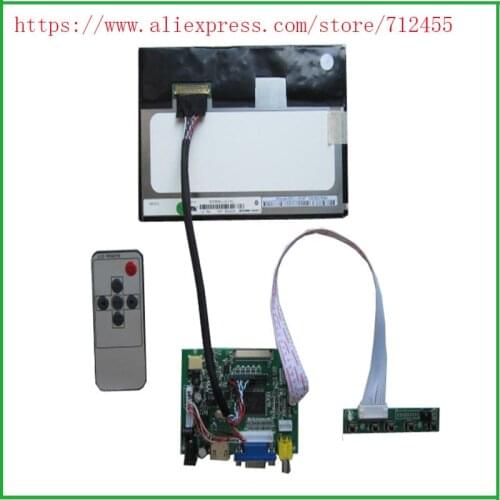 7 Inch DIY FPV Monitor Flying N070ICG-LD1 1280*800 For Raspberry Pi LCD Screen Remote Driver Control Board 2AV HDMI VGA