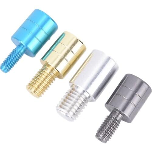 Aluminium Alloy Fishing Landing Net Thread Adaptor 6mm to 8mm 8mm to 6 /10 /12mm 10mm to 8/12mm 12mm to 8/10mm DIY Aaccessory