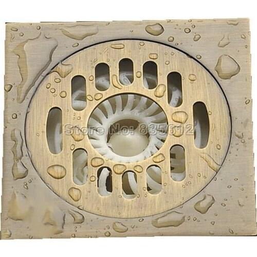 Antique Brass Washer Drain Special Shower Drain Whr004