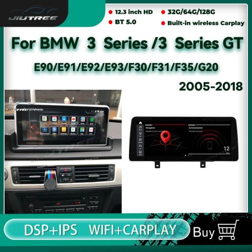 Android 10 Car dvd Radio Audio Player for BMW 3 Series/3 Series GT E90/E91/E92/E93 2005-2018 Car Multimedia GPS Navigation