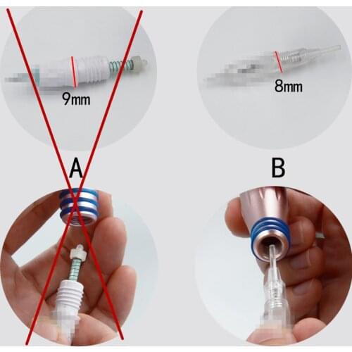 Free shipping 50pcs Permanent Makeup needle cartridge for tattoo machines 1R tattoo needle tips