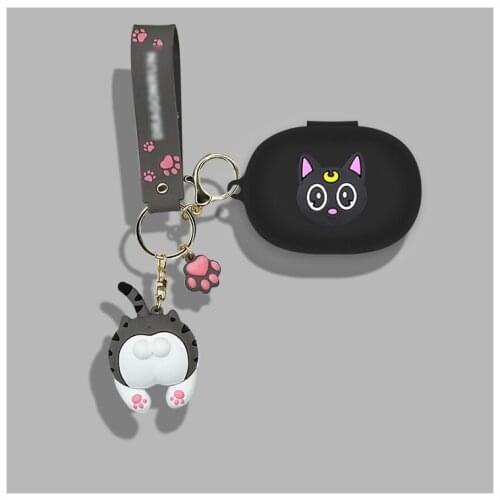 For Realme Buds Q case Wireless Bluetooth Earphone Case Charging box Cartoon soft Protect Cover For Realme BudsQ Case Coque