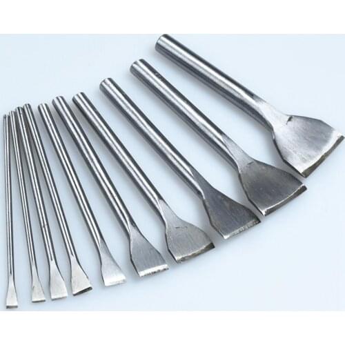 5-35mm Flat Top Leather Punch Craftool Hole Punching Tool Belts Trimming