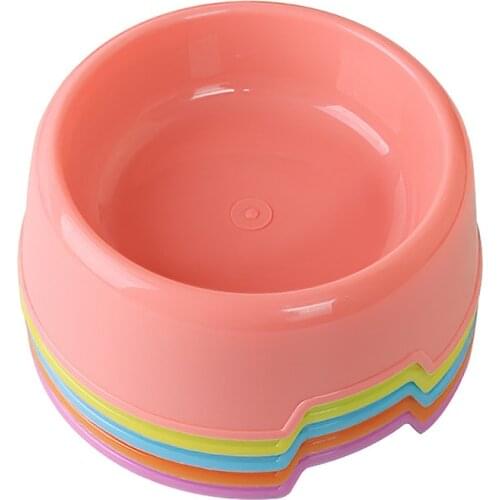 Dog Cat Bowls Travel Footprint Feeding Feeder Water Plastic Bowl For Pet Dog Cats Puppy Outdoor Food Dish 2021