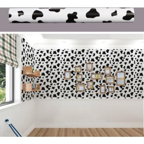 Cartoon Self Adhesive Wallpaper for Kids Room Cute Waterproof PVC Wall Paper Stickers Children Play Room Decoration Wallpapers