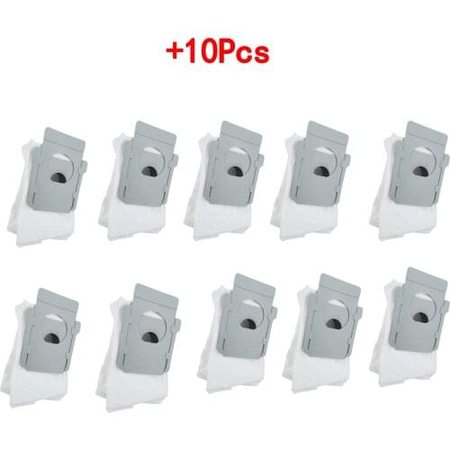 IRobot Roomba Replacement Accessories Dust Collection Bag 10 Pack For i7 Plus E5 E6 S9 S9 + Robot Cleaning Accessories