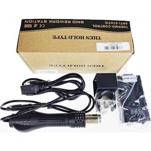 Portable Hot Air Gun Welding Station Handheld Digital Display Adjustable Temperature Welding Station UYUE 8858 YOUYUE 8858