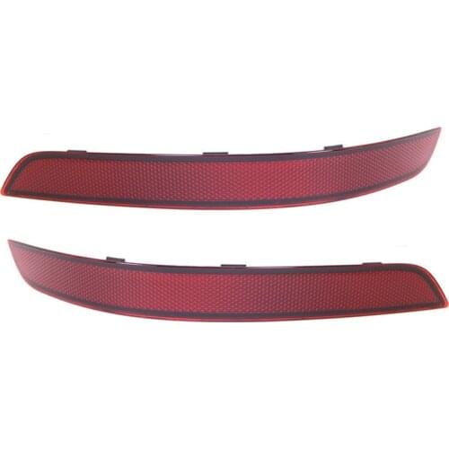 Novel-2048200374 2048200474 Car Rear Bumper Reflector Lens Light Lamp Cover for Mercedes Benz X204 GLK 2012 2013 2014