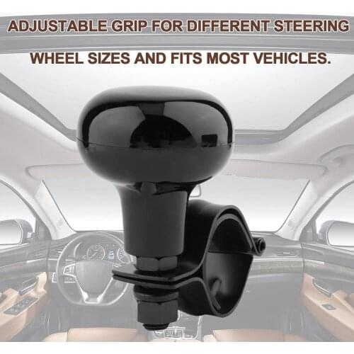 Car Steering Wheel Power Handle Ball Car Grip Knob Turning Helper Car Styling Hand Control Steering Wheel Fit Most Vehicles