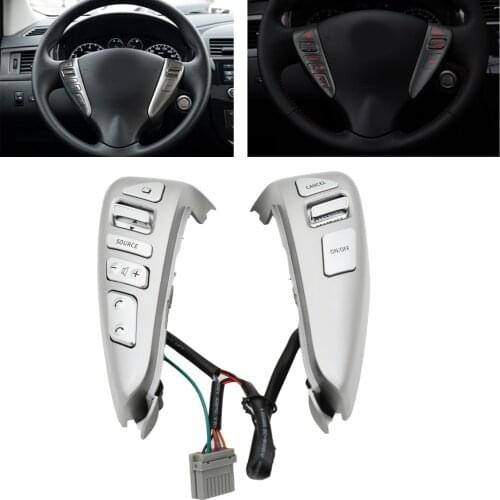 BINGWFPT 25550-3DA6A Steering Wheel Cruise Control Switch For Nissan/TIIDA/SENTRA/Livina/SUNNY/ALMERA/ VERSA