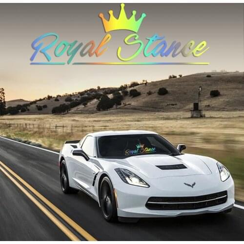 S51643# Various Sizes/Colors Car Stickers Vinyl Decal Royal Stance Motorcycle Decorative Accessories Creative
