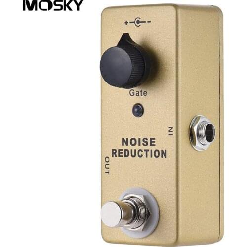 Mosky Noise Gate Guitar Effect Pedal Noise Reduction True Bypass Suppressor Mini Single Guitar Parts & Accessories