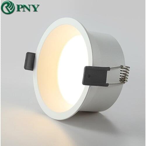 PNY LED Downlight Indoor Recessed Narrow Edge Down Light 8W 12W 16W High Quality Aluminum Ceiling Downlight With OSRAM Chip 220V
