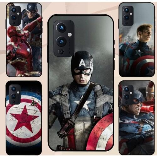 High Quality Phone Mobile Case for One Plus 9Pro 9R 7T PRO 5T 6 5 China Mobile Cover Captain America Civil War