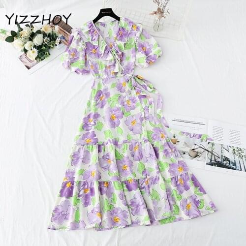 YIZZHOY Long Summer Dresses