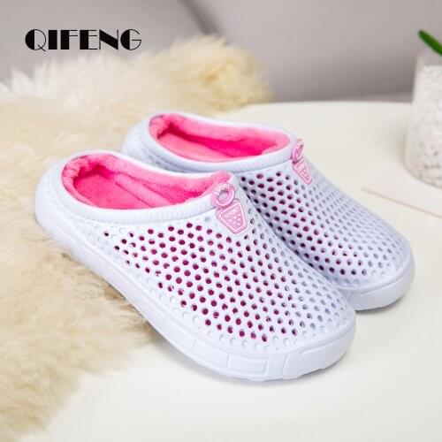 Winter Indoor Womens Slippers Warm Fur Shoes Girl House Breathable Furry Slides Men Flat Mesh Cloth Home Footwear Free Shipping