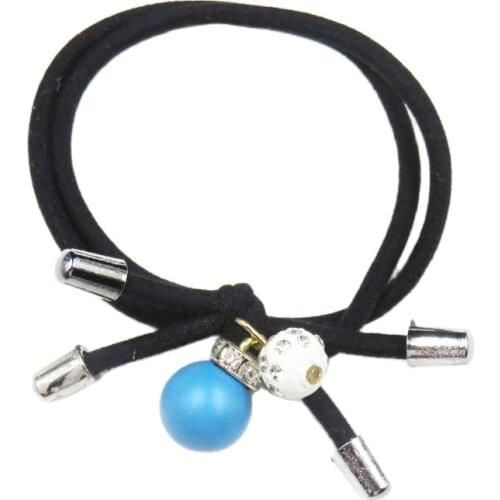 1PCS Creative Balls Elastic Hair Bands For Girls Bohemian Headband Scrunchy Korean Fashion Kids Hair Accessories For Women 2018