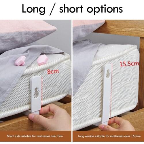4pcs/set Bed Sheet Clip Slip-Resistant Fixing Clip Holders Clamps Mattress Fasteners Holder Coverlet Sheet Holder