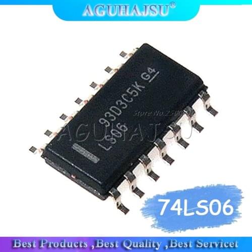 5PCS LS06 74LS06 SN74LS06DR SOP14 3.9mm