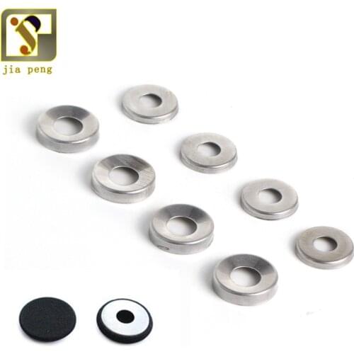 500 set Fabric Cloth Self Covered Button Component with hole Back Suit Leggings Sewing Button Hair Accessories