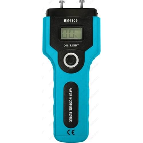 Free Shipping High Accuracy Non-destructive Probe Paper Handheld Hygrometer Portable Practical Moisture Tester Humidity Meter