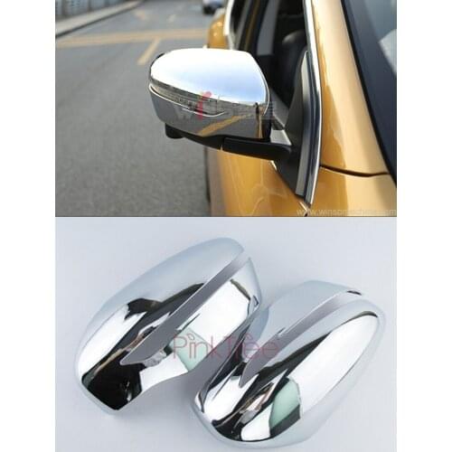 For Nissan Qashqai 2014 2015 2016 Rogue 2017 2018 2019 Side Wing Door Mirror Cover Decoration Car Styling Accessories