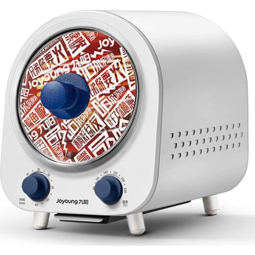 220V Electric Oven 4.7L Household Automatic Multifunction Electric Food Oven Drum Shape Electric Air Fryer Barbecue Grill Oven