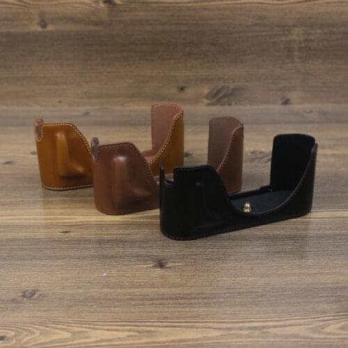 PU Leather Camera Case For Leica M-P Typ 240 MP M240 Bottom Covers Camera Hald Body Cover