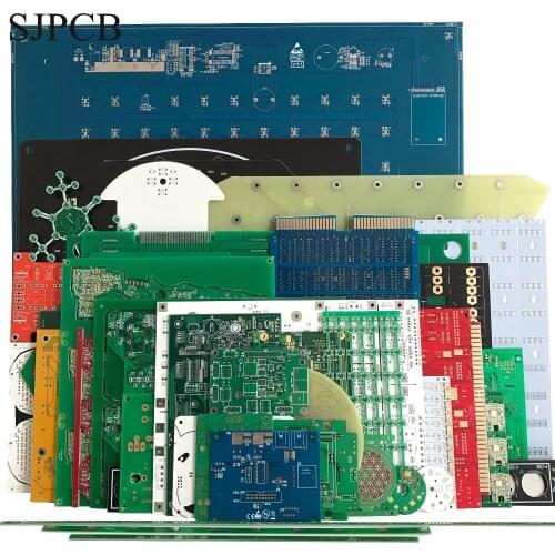 SJPCB Manufacturer 2 Layers PCB Sample Custom Prototype Printed Circuit Board Small Quantity Fast Run Service Need Send Files