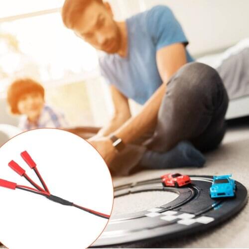 JST RC Car Parts 3 In 1 Cable Esc Power Supply External Wiring Jst For 1/10 Rc Crawler Car Defender Traxxas Trx4 Tactical