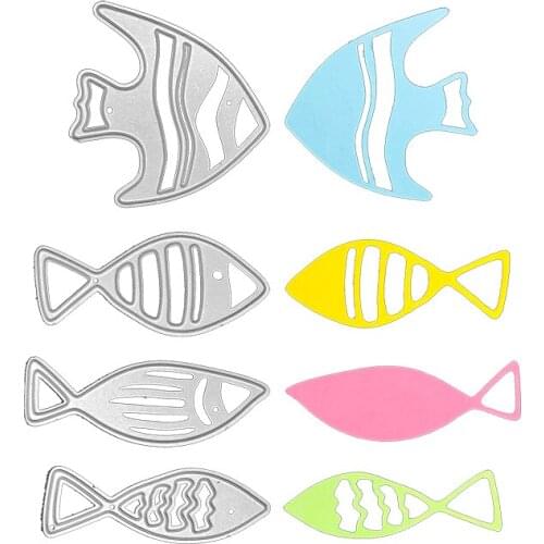 Julyarts Fish Metal Cutting Dies New 2020 Scrapbooking Material Decoration Scrapbook Paper Craft Knife Mould Blade Punch Stencil
