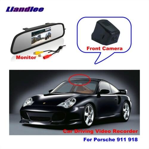 Liandlee Car DVR Wifi Video Recorder Dash Cam Camera for Porsche 911 918 Night Vision APP Control Mobile Phone