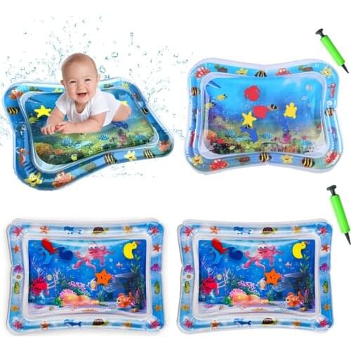 Summer Inflatable Water Mat for Babies Safety Cushion Ice Mat Early Education Developing Children Toy Play
