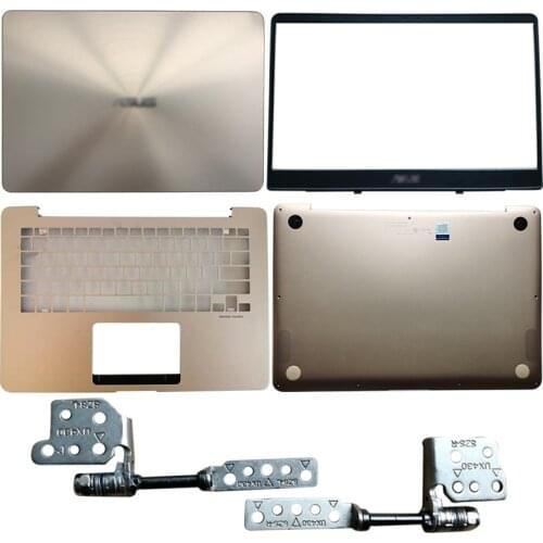 NEW Laptop Gold For ASUS Zenbook UX430 UX430UA UX430UN UX430UQ U4100UQ LCD Back Cover/Front Bezel/Hinges/Palmrest/Bottom Case