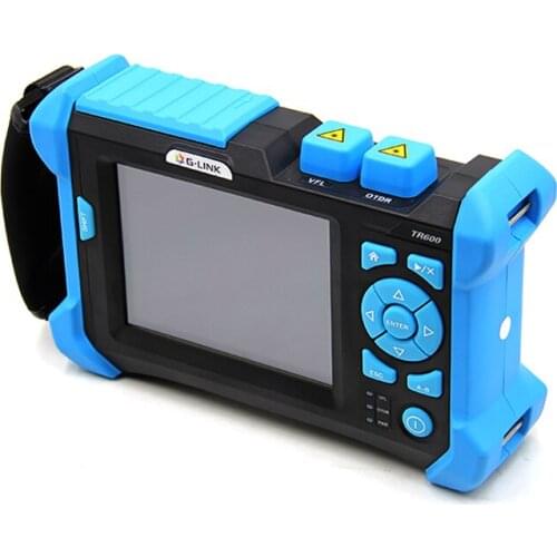 Handheld OTDR TR600 SM1310/1550/1625nm 32/30/28dB,Integrated VFL,Touch Screen 120KM Optical Time Domain Reflectometer VFL BY DHL