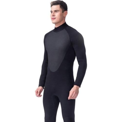 LIFURIOUS Professional Neoprene Diving Suit 3MM Men Full Body Surfing Wetsuits Scuba Rash Guards Jumpsuit Winter Keep Warm Suits