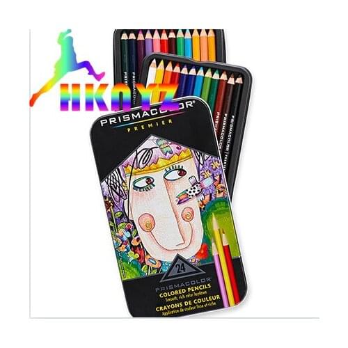 USA 24/48/72/132 /150 Color Prismacolor Oily Pencil Lead Painting Pencil Sketch School Supplies