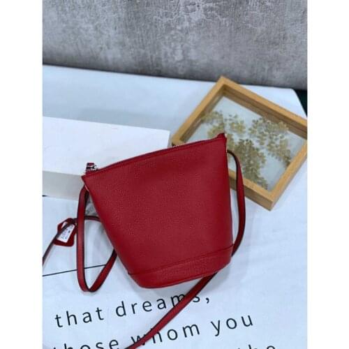 Genuine Soft Tote Bag Leather 2021 Cowhide Crossbody Bags For Women New Womens Shoulder Bag Trendy Portable Fashion Bucket Bag