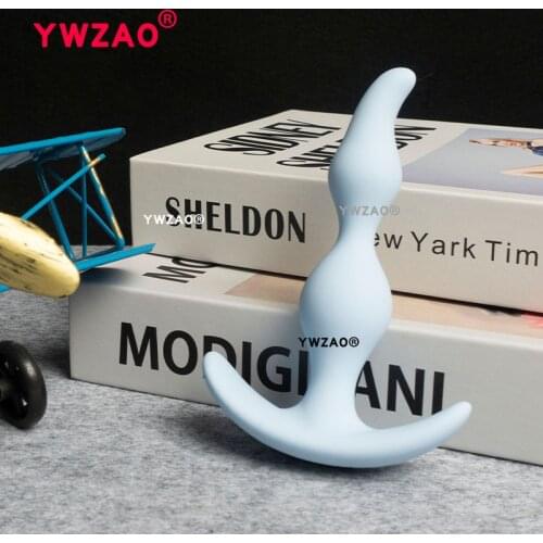 YWZAO Ass Women Sex Toys Men Intimate Silicone Erotic Bdsm Goods Big Butt Prostate Massager For Adults 18 Anal Plug G05