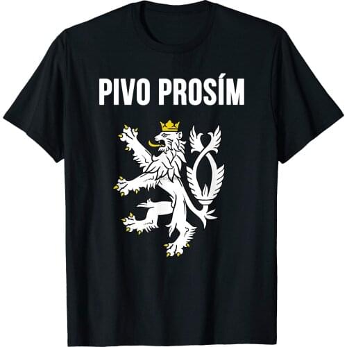 Beer Please In Czech Shirt Funny Czech Republic Souvenir T-Shirt