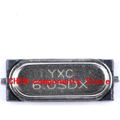 10pcs SMD passive crystal oscillator/HC-49SMD 6MHz 20ppm 20PF X49SM6MSD2SC