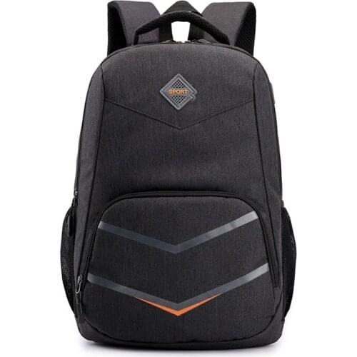 3PCS / LOT Laptop Backpack USB Charging Anti-theft Backpack Men Travel Backpack Waterproof School Bag Male Mochila